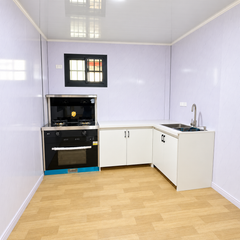 40Ft 20Ft Prefabricated Mobile Living Container Expandable Container House with Toilet and Shower 3 Bedroom