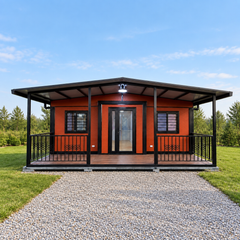 40Ft 20Ft Prefabricated Mobile Living Container Expandable Container House with Toilet and Shower 3 Bedroom