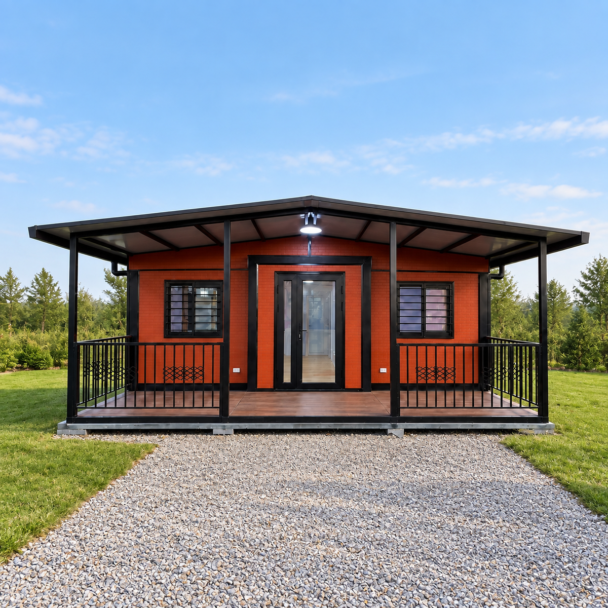 40Ft 20Ft Prefabricated Mobile Living Container Expandable Container House with Toilet and Shower 3 Bedroom