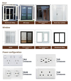 20Ft 40Ft Ready to Ship Light Steel Prefab Expandable Container Foldable House Prefabricated Mobile Modular Portable Home