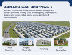 40Ft 20Ft Prefabricated Mobile Living Container Expandable Container House with Toilet and Shower 3 Bedroom