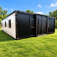 20Ft 40Ft Ready to Ship Light Steel Prefab Expandable Container Foldable House Prefabricated Mobile Modular Portable Home