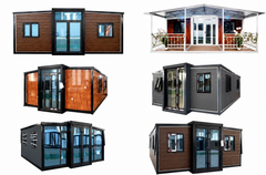 40Ft 20Ft Prefabricated Mobile Living Container Expandable Container House with Toilet and Shower 3 Bedroom