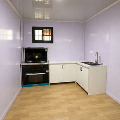 40Ft 20Ft Prefabricated Mobile Living Container Expandable Container House with Toilet and Shower 3 Bedroom