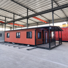 40Ft 20Ft Prefabricated Mobile Living Container Expandable Container House with Toilet and Shower 3 Bedroom