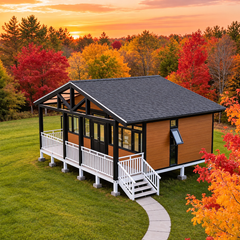 20 ft Expandable Modular Home — 2 Bedroom — AI-enhanced reference view