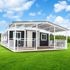 Luxury Expandable Modular Home — 4 Bedroom — AI-enhanced reference view
