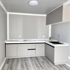 Double-Wing Expandable Modular Home — 20 / 40 ft