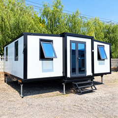Double-Wing Expandable Modular Home — 20 / 40 ft