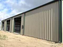 80x250x20 Steel Building Kit | Commercial Clear Span I-Beam Structure