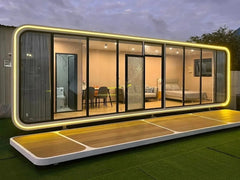 Luxury Apple Cabin 1 Bedroom 1 Bathroom | Prefabricated Modular Container Home