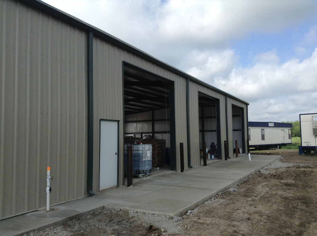 60 × 120 ft Steel Building Concept — reference model