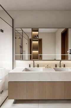 40 ft Modular Home — interior reference: cabinets and countertop — supplier listing reference; configuration may vary.