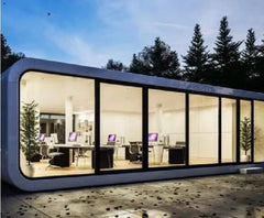 Luxury Apple Cabin 1 Bedroom 1 Bathroom | Prefabricated Modular Container Home
