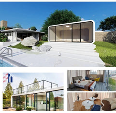 Luxury Apple Cabin 1 Bedroom 1 Bathroom | Prefabricated Modular Container Home