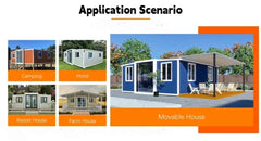 Expandable 2-Bedroom Modular Container House | 40ft Modern Prefab Home